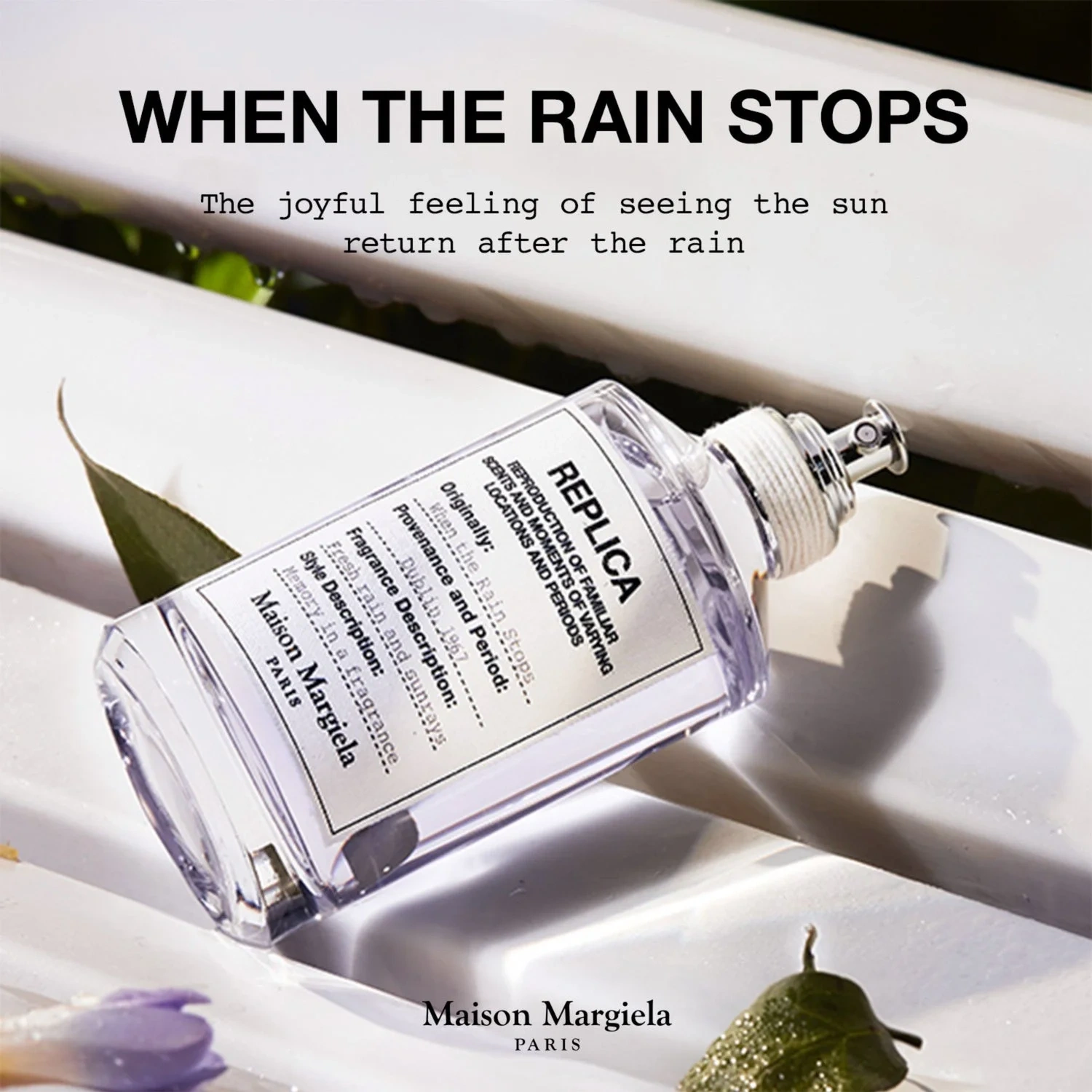 Maison Margiela Replica When The Rain Stops Eau de Toilette 100 ml