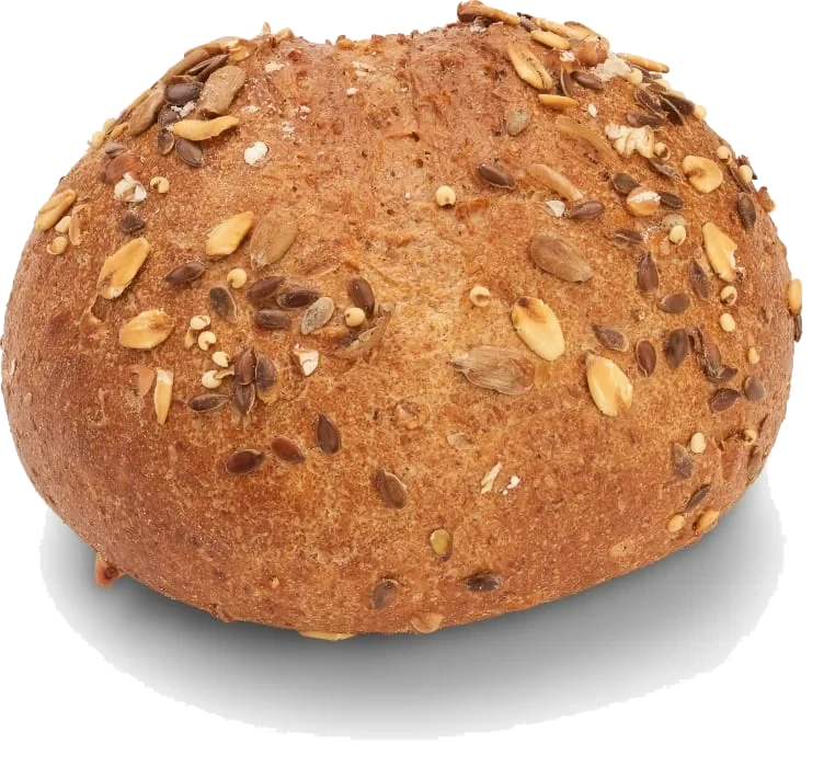 4-Korn Stykke 75g 48stk Bakehuset