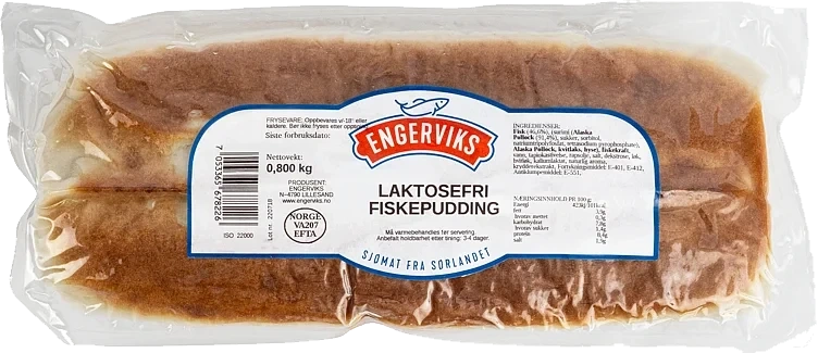 Fiskepudding 10x800g Laktosefri