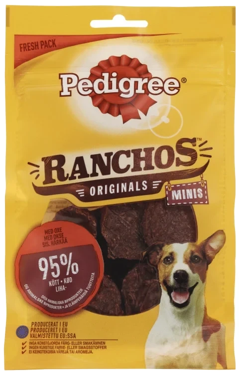 Pedigree Ranchos Minis Beef 6*65g
