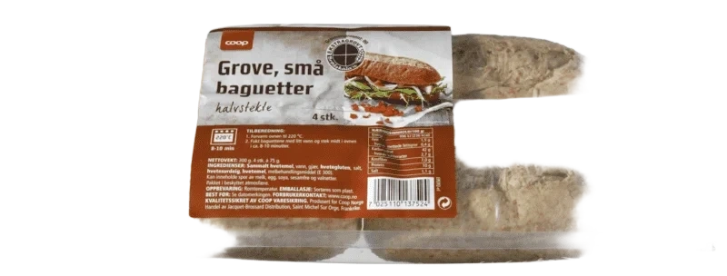 Coop Grove Små Baguetter 4pk