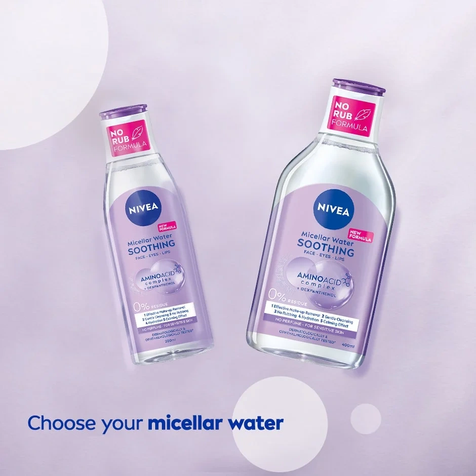 NIVEA Micellar Water Soothing 200 ml