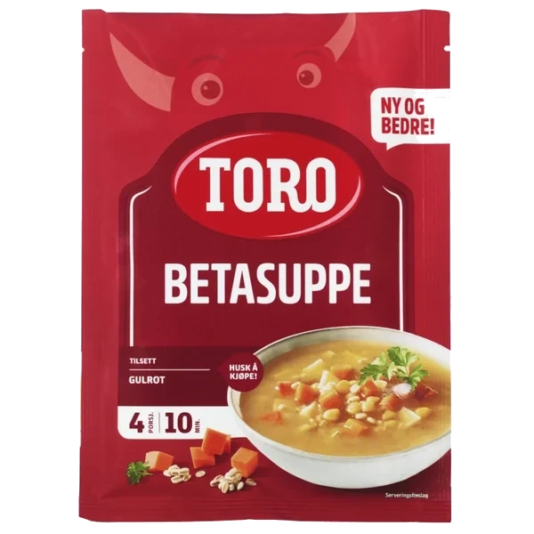 Betasuppe 112g Toro