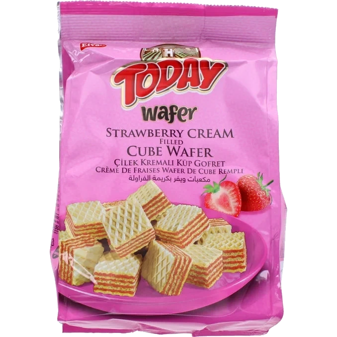 Wafer Jordgubb
