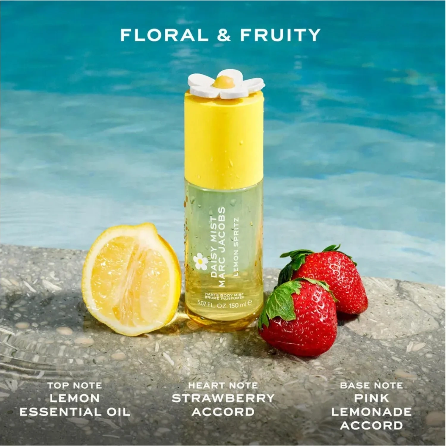Marc Jacobs Daisy Hair & Body Mist Lemon Spritz Body Mist 150 ml