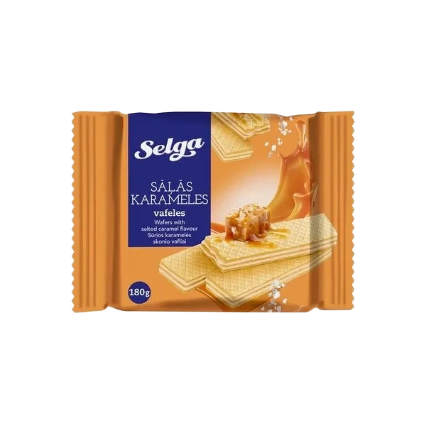 Selga Karamell Vaffelkjeks