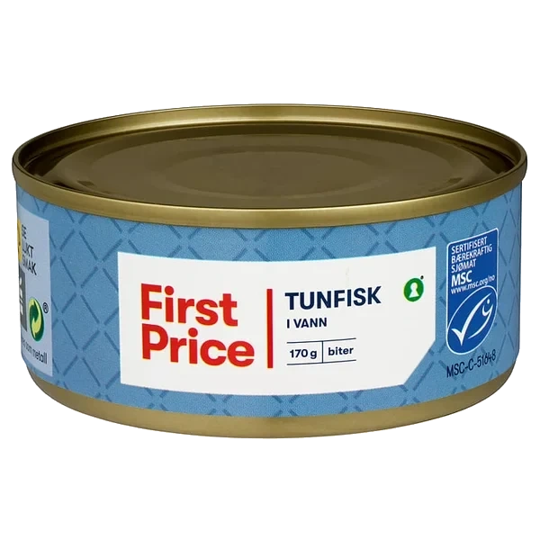 Tunfisk I Vann 170g First Price