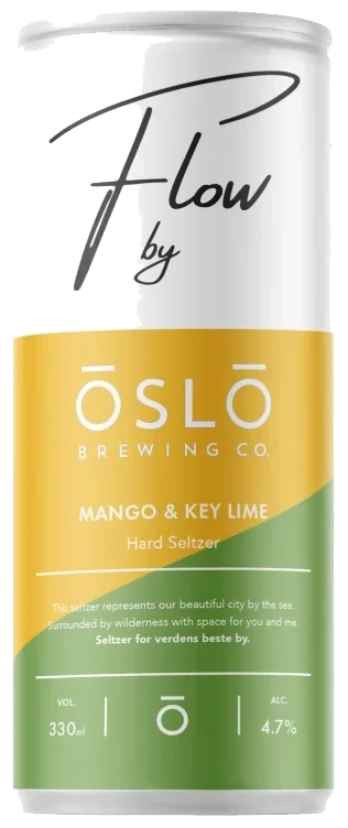 Flow Mango Keylime 0,33l boks Oslo Brewing