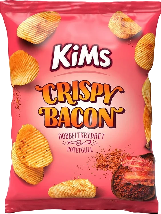 Kims potetgull crispy bacon  200g
