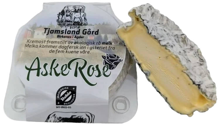 Aske Rose Modnet Kremost 120g Tjamsland Ysteri