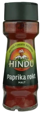 Paprika Røkt Glass Hindu
