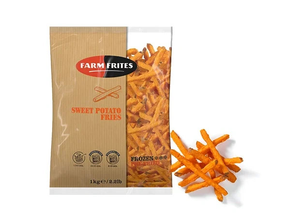 FARM FRITES FROSEN Sötpotatis Pommes