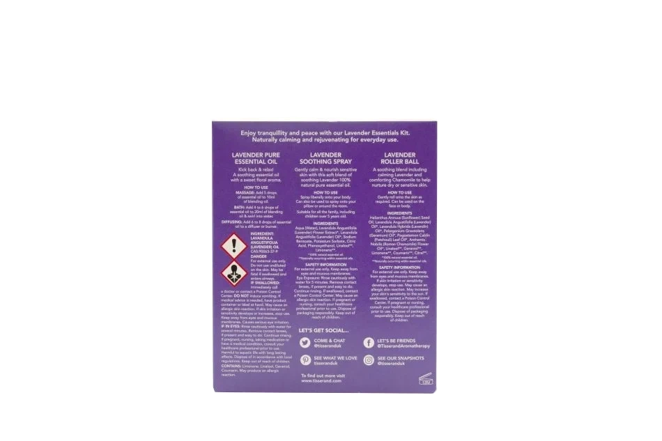 Lavender Essentials Kit