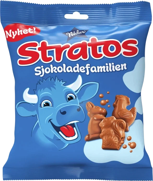 Sjokoladepose 140g Stratos