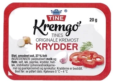 Kremost krydder,kuvert   96x20g