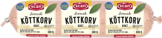 Köttkorv kokt