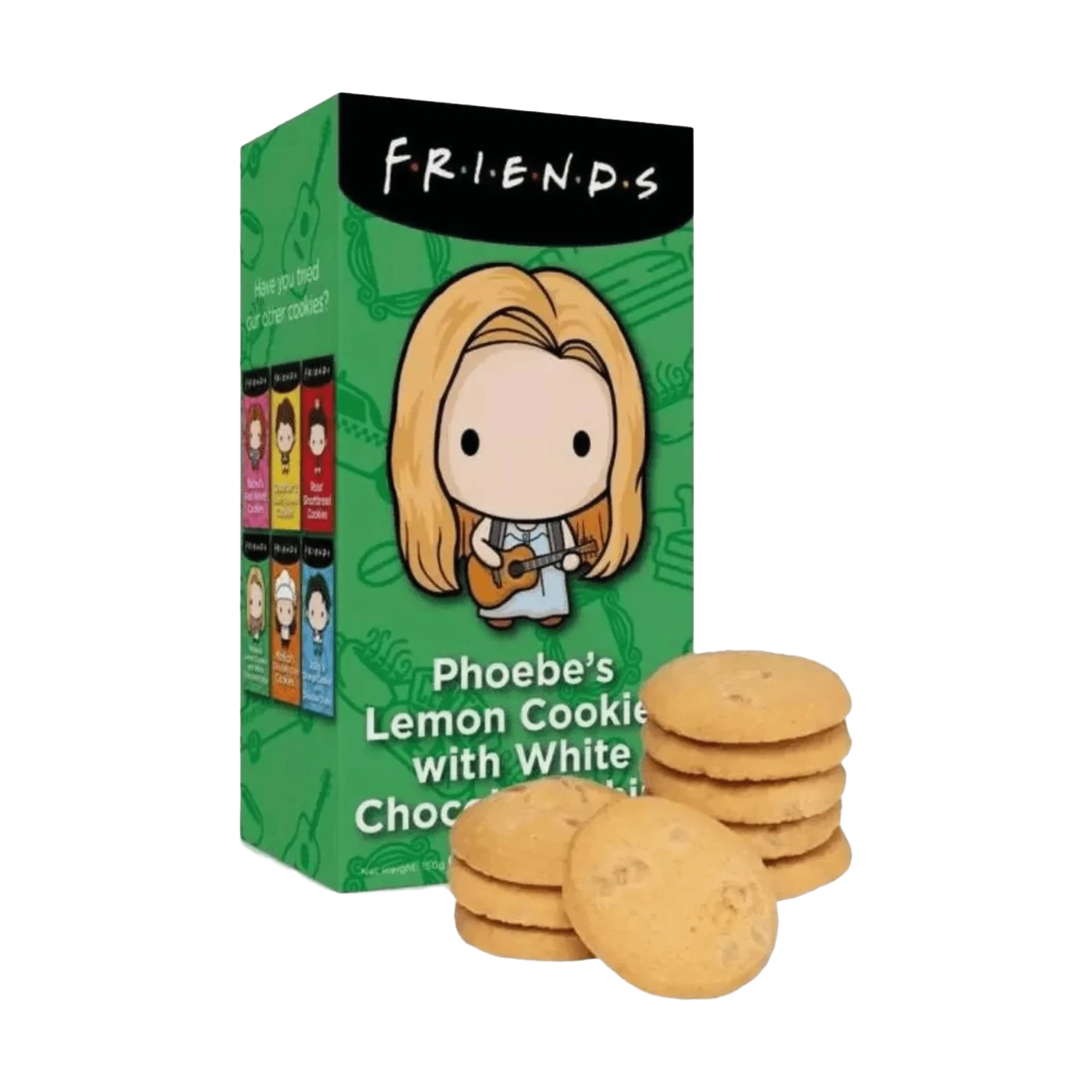 Friends Cookies Phoebe's Lemon White Chocolate Chip 150 g DATOVARE