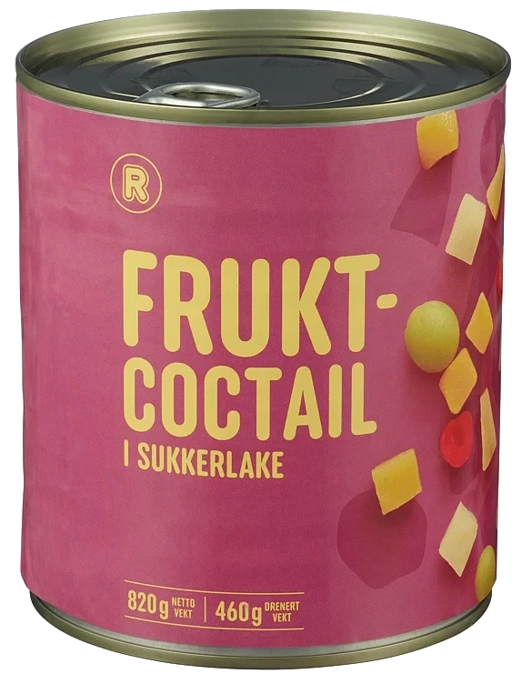 Fruktcoctail  820g