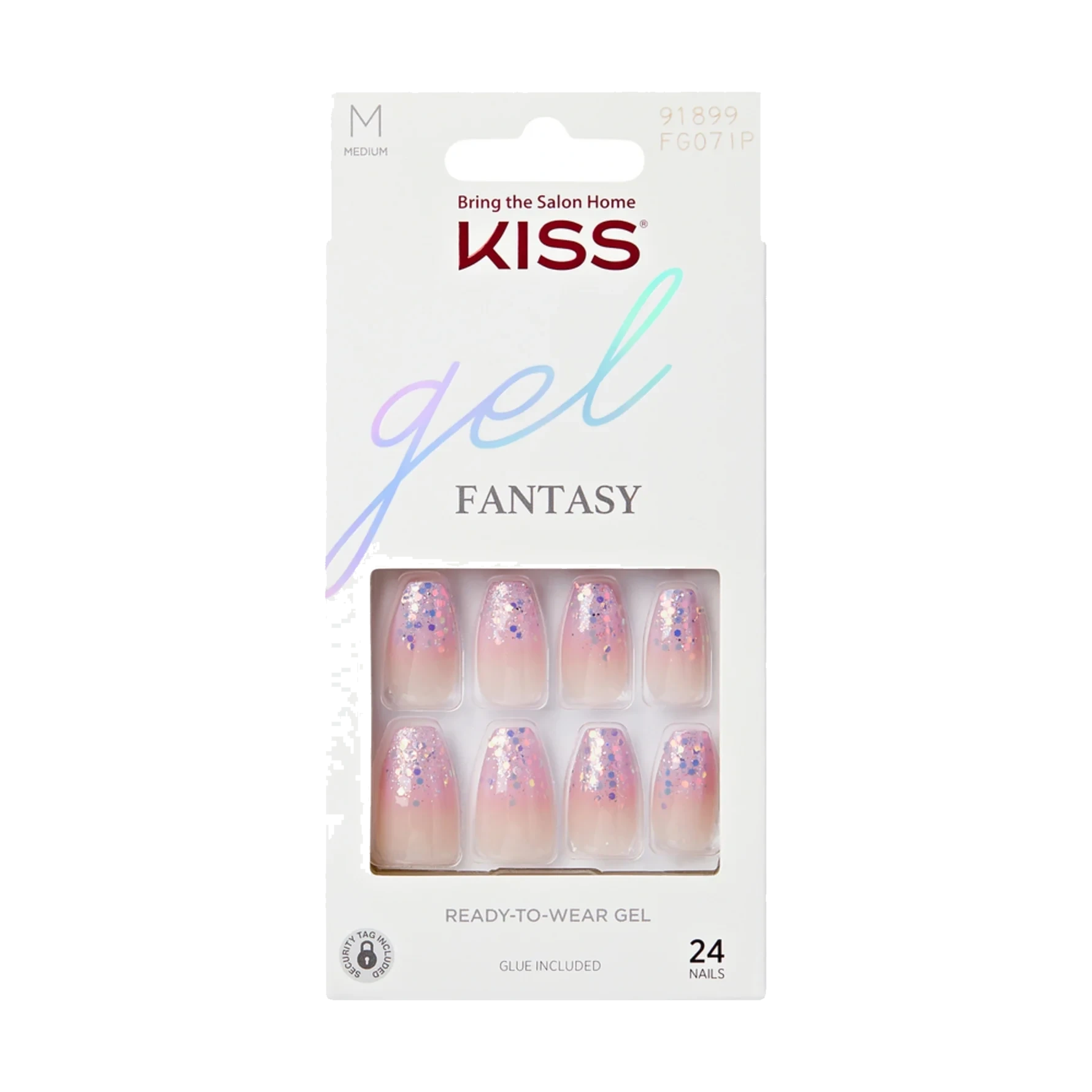 Kiss Gel Fantasy - Winter Sparks 28 pcs