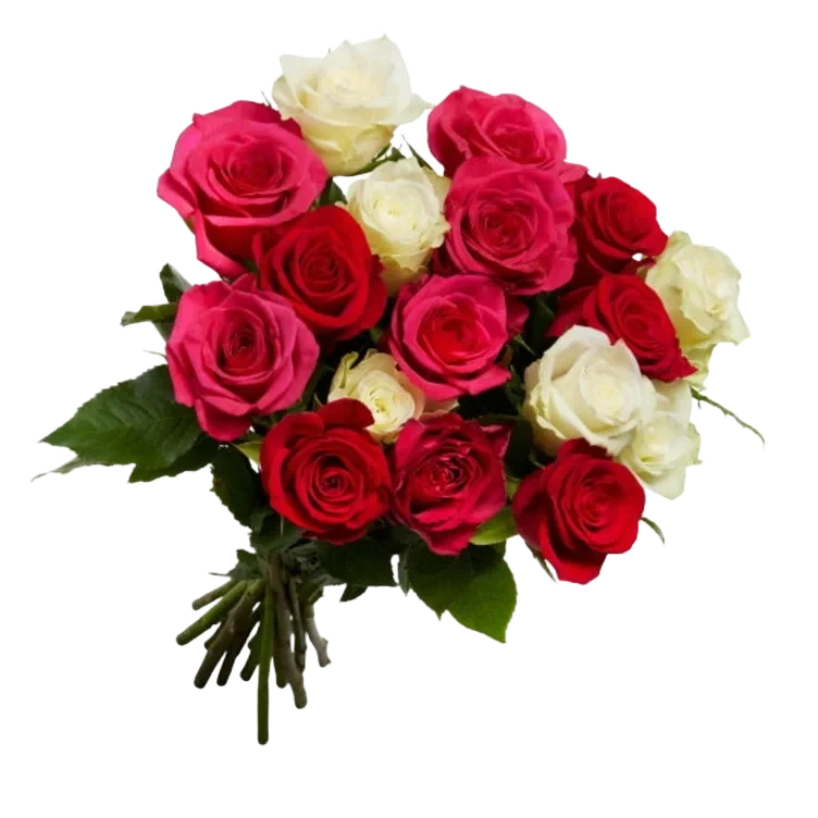 Rosebukett Miksfarge Miksfarger