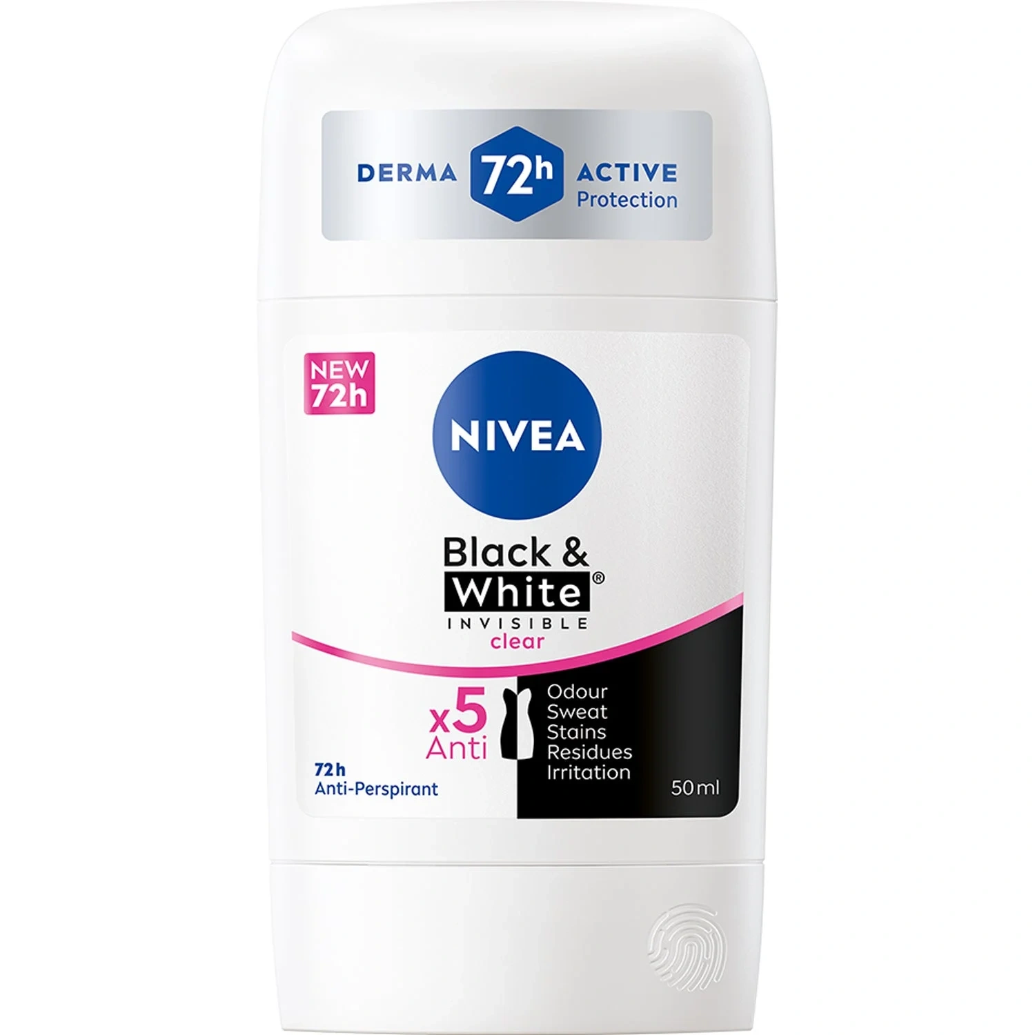 NIVEA Black & White Anti-Perspirant Stick