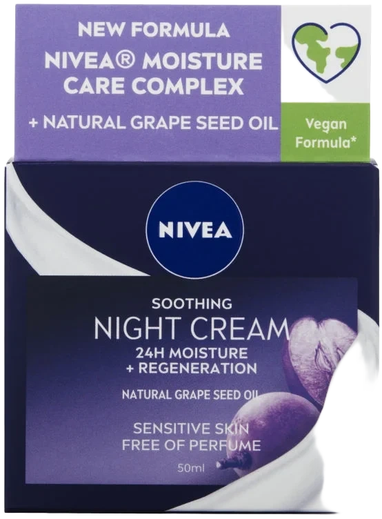 Nivea Sensitive Soothing Night Cream, 50ml
