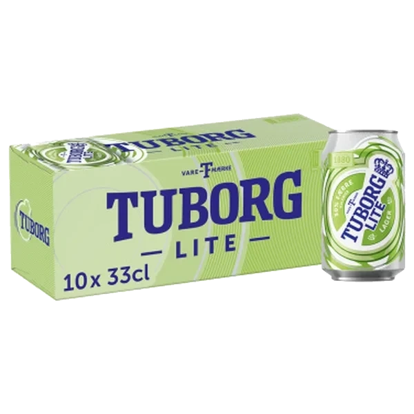 Tuborg Lite 0,33l Bks 10stk