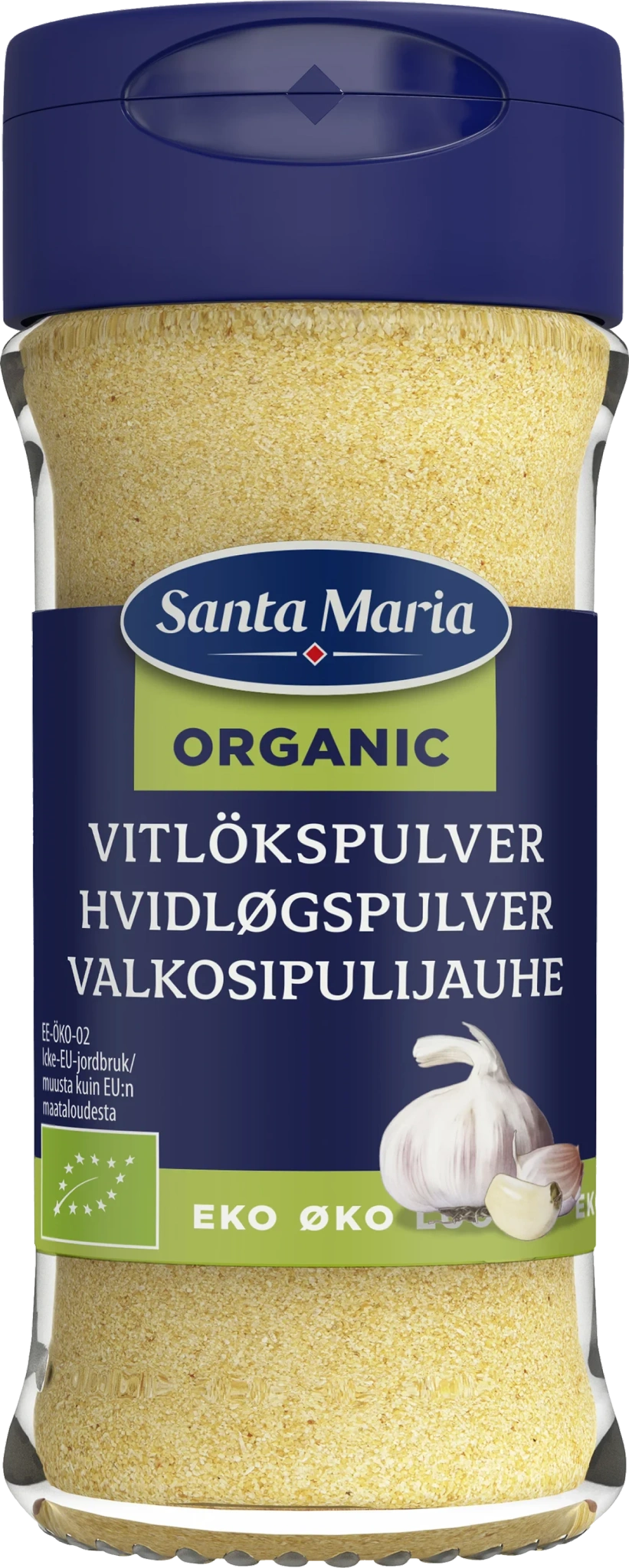 Organic Vitlökspulver