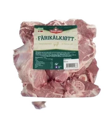 Fårikålkjøtt Lam Fersk