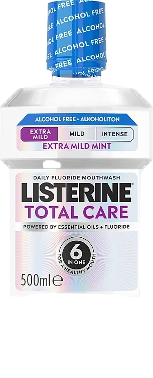 Listerne Total Care Munnskyll Ekstra Mild 500ml