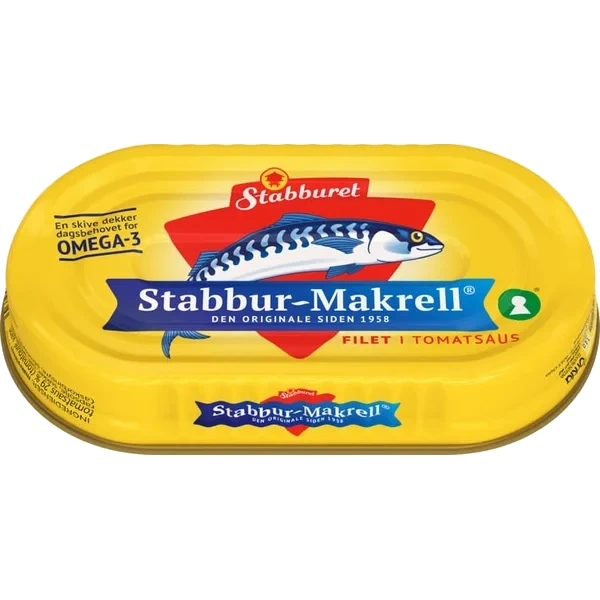 Makrell I Tomat Stabburet 170g