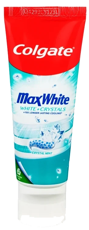 Tannkrem max white white crystals 75ml