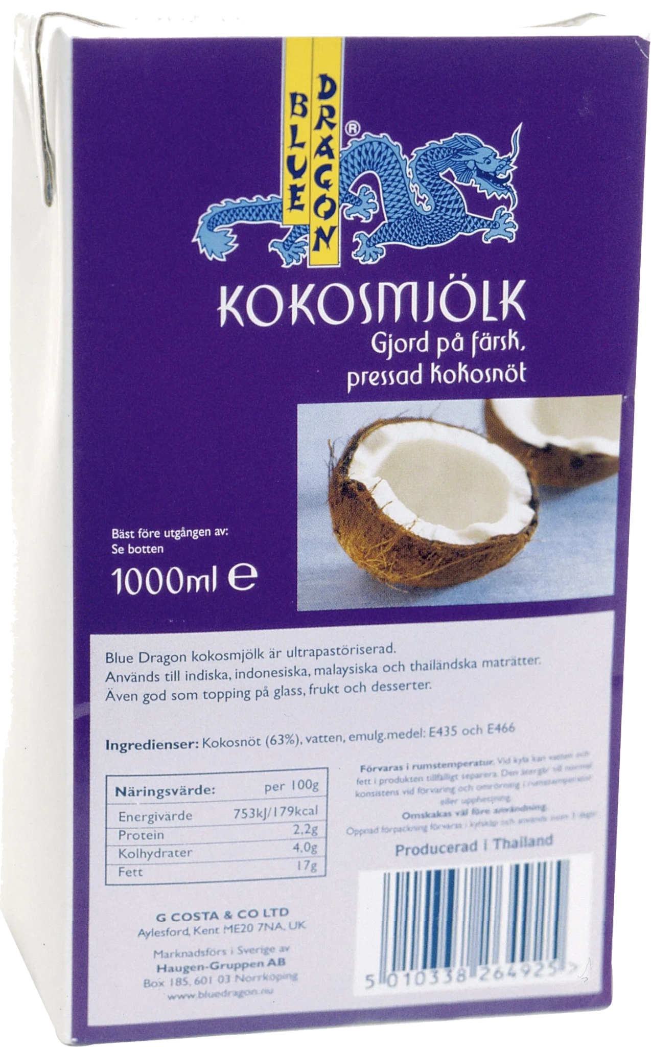 Kokosmjölk