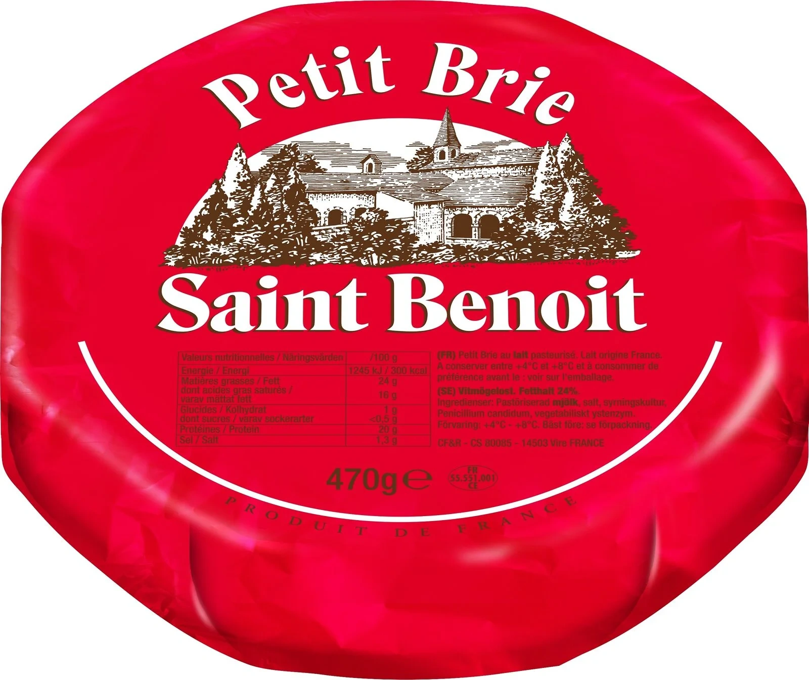 Fransk brie vitmögelost
