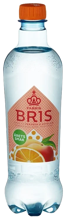 Farris bris fersken appelsin   24x0,5l