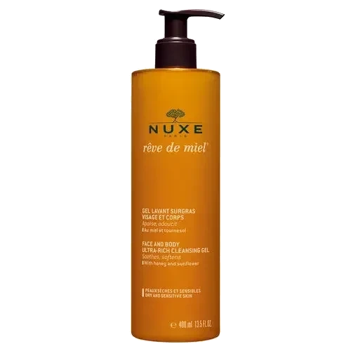 NUXE Rêve de Miel Face & Body Cleansing Gel 400 ml