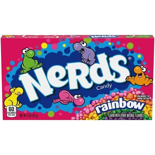 Nerds Rainbow Videobox 141 g DATOVARE