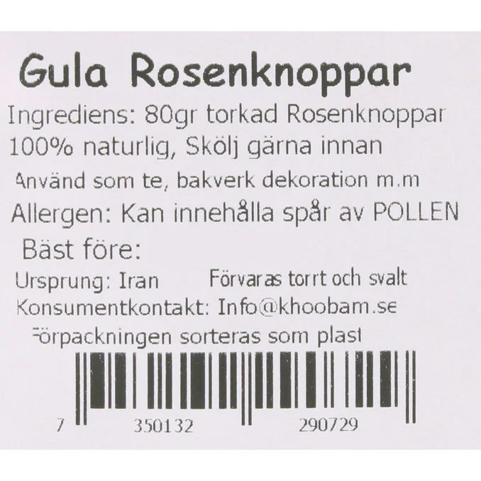 Persiskt Gula Rosenknoppar