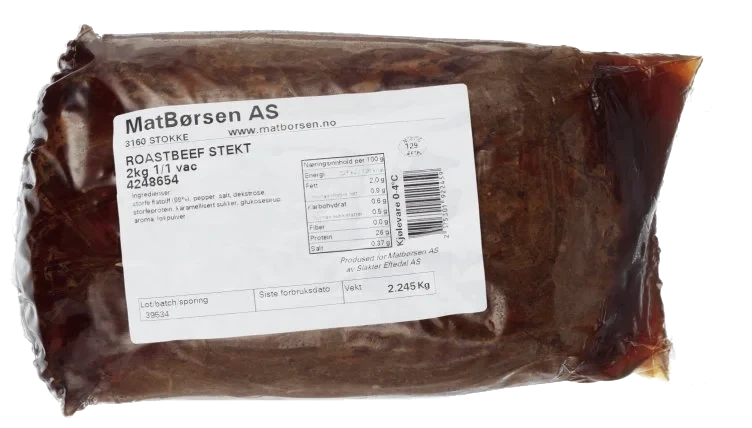 Roastbiff Stekt hel 2kg