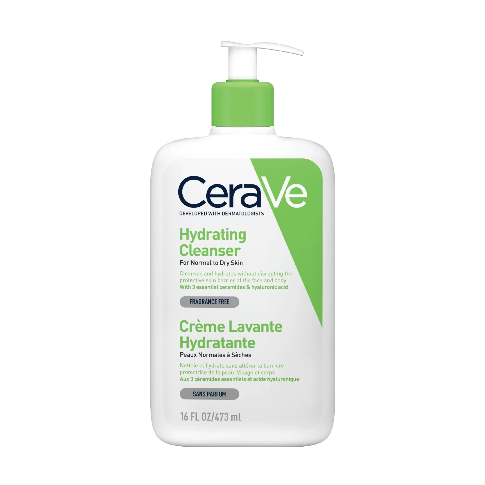 CeraVe Hydrating Cleanser, 473 ml