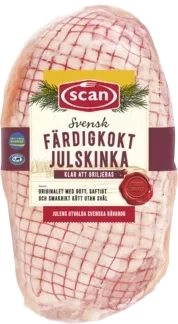 Julskinka kokt lit