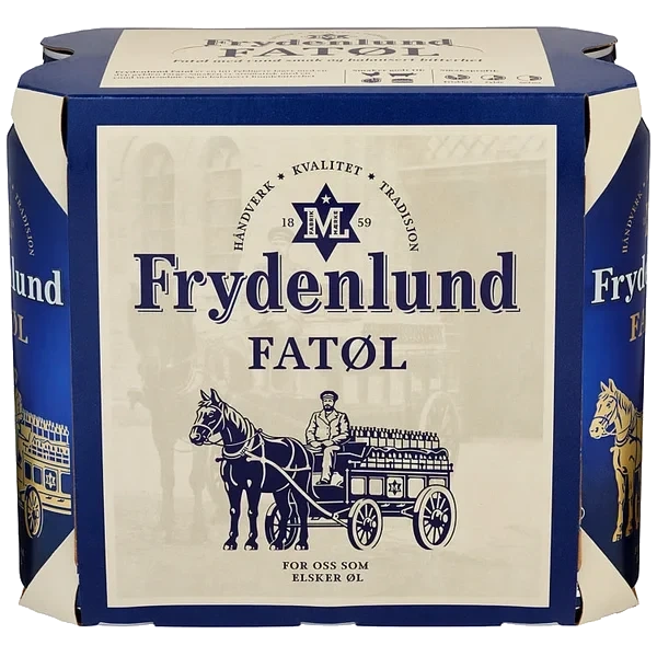 Frydenlund Fatøl 0,5l Bx 6stk