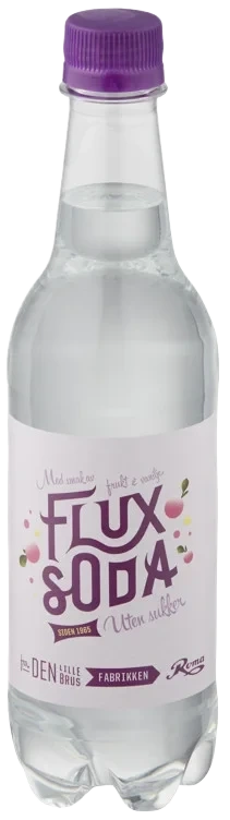 Flux Soda uten Sukker 0.5l Flaske Roma