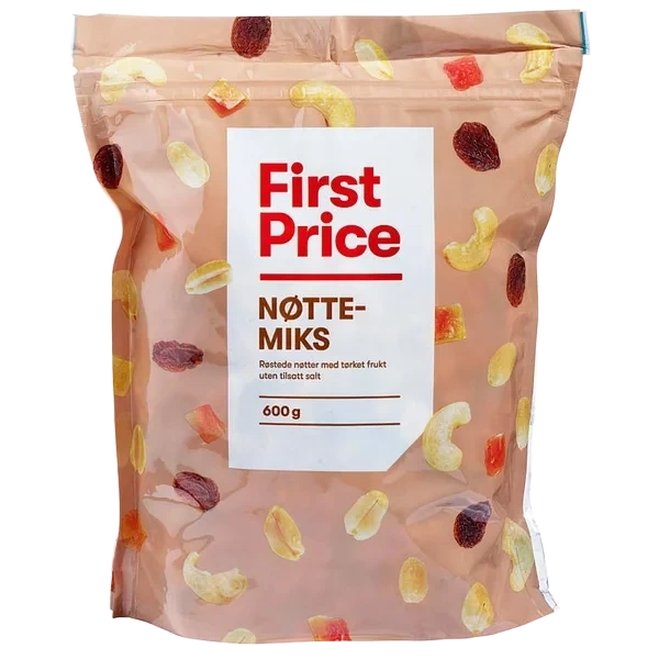 Nøttemix 600g First Price