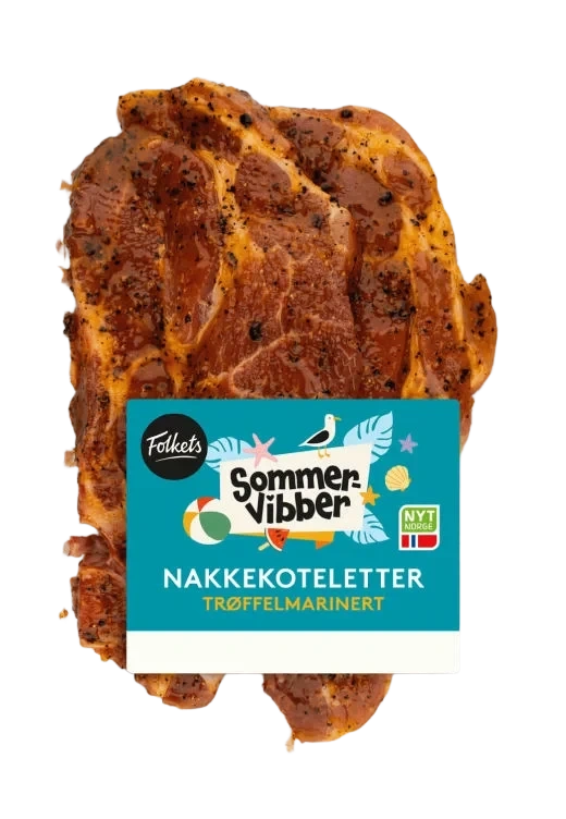 Svin Nakkekotelett Trøffelmar.Ca480g Sommervibber