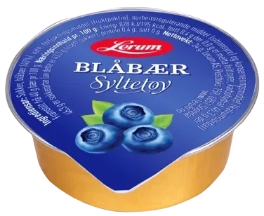 Blåbærsyltetøy 100/24g Lerum