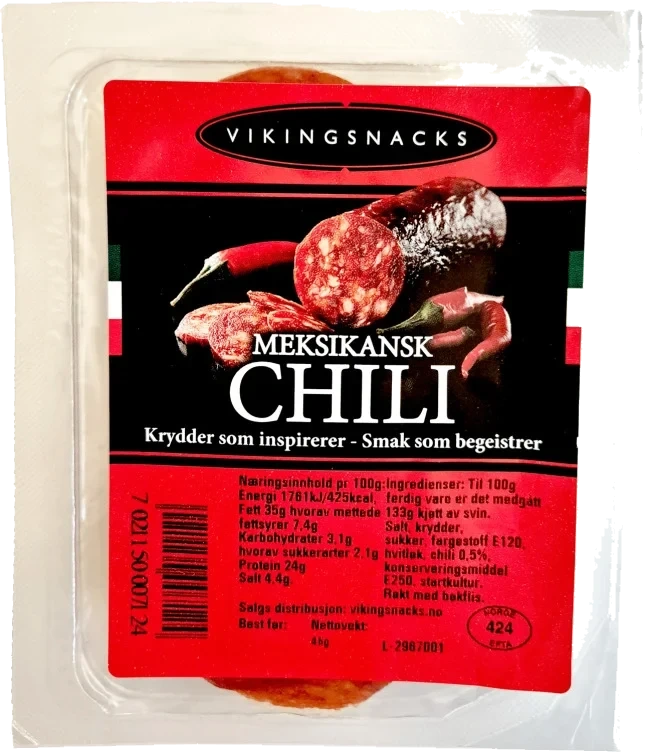 Vikingsnacks Meksikansk Chili 45g