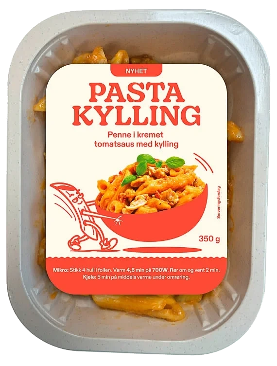Pasta m/Kylling 350g Matbørsen