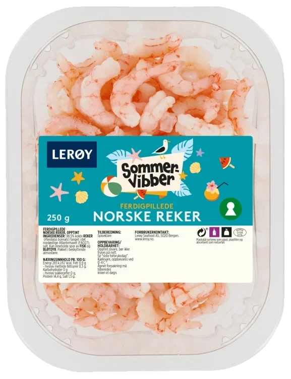 Reker Norske Ferdigpillede 250g Sommervibber