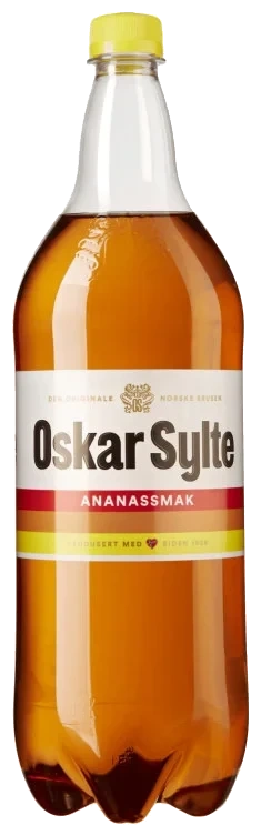 Ananasbrus 1,5l flaske Oskar Sylte